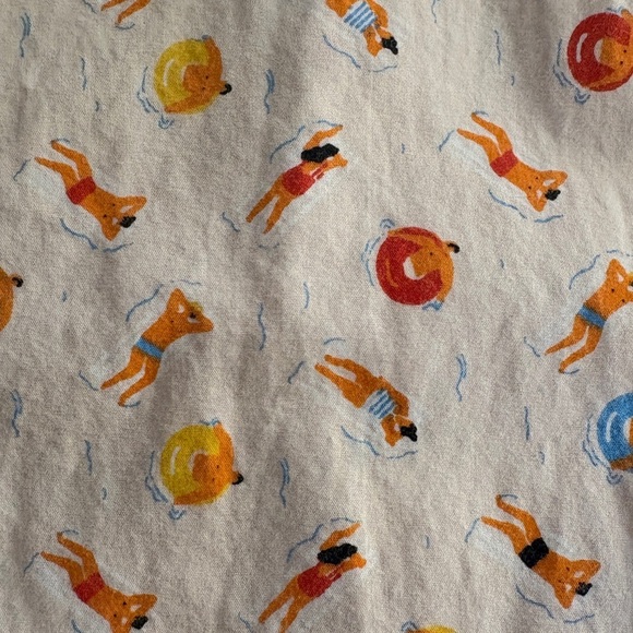 Artistry in Motion Shirt Mens L Button Down Pink Swimming Pool Party Tubing Fun - Picture 5 of 11